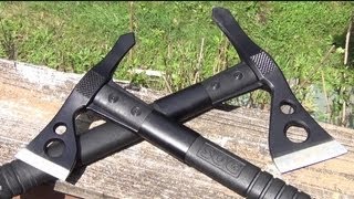 SOG Fast Hawk and Tactical Tomahawk Review [upl. by Vanderhoek]