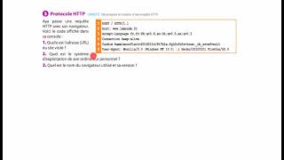 Exercice SNT WEB 5 p 73 Delagrave Requête HTTP [upl. by Elayne941]