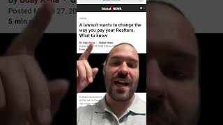 Class action lawsuit against realtors podcast realestateagent greenscreen [upl. by Amilah288]