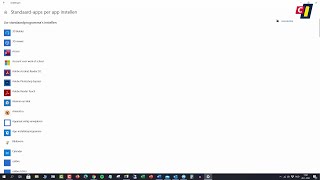 Windows 10  Standaardapps per app instellen [upl. by Curt]