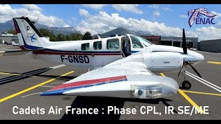 Cadets Air France  1 year of training CPL IRSE IR ME [upl. by Lidda]