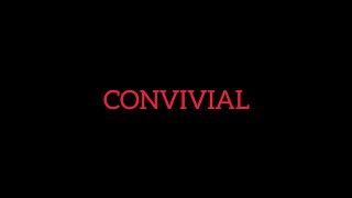 CONVIVIAL Word Meaning [upl. by Nadean]