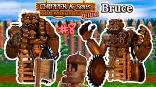 Chipper and Sons Lumber Co DELUXE 8 Bruce Animatronic [upl. by Lose]