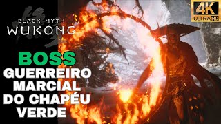 Black Myth Wukong Green Capped Martialist  Guerreiro Marcial do Chapéu Verde Boss Fight [upl. by Naman]