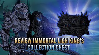 REVIEW DAGE CHEST 2024 AKA IMMORTAL LICH KINGS COLLECTION CHEST PART 2 AQW Indonesia [upl. by Einama]