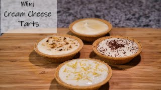 Mini Cream Cheese Tarts  Home Made  No Cooking  No Baking Required [upl. by Legim286]