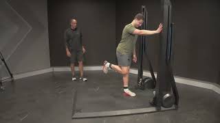 OxeFit  XS1  Single Leg Curl  Movement Demonstration [upl. by Eaves213]