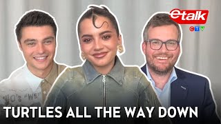 Isabela Merced and John Green on OCD representation in Turtles All the Way Down  Etalk Interview [upl. by Llenhoj]