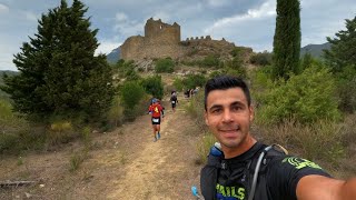 trail des Seigneurs 2023 Cucugnan trail Cathares 50km  3200D [upl. by Auqinu]