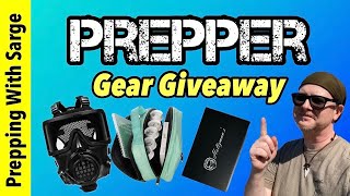 Im Giving Away Hundreds of Dollars in Prepper Gear Heres How to Win [upl. by Tneciv945]