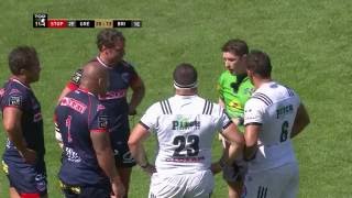 Brive vs Grenoble mass brawl chaos [upl. by Llenral]