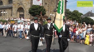 Festumzug und Parade der KilianSchützengilde Altschermbeck [upl. by Werby]