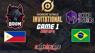 Meta Athena Feeder Boom Esport VS Keyd Stars  HoK invitational season 2 [upl. by Saffian]