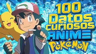 ¿SABIAS QUÉ… 100 CURIOSIDADES DEL ANIME DE POKÉMON Kanto [upl. by Bremble]