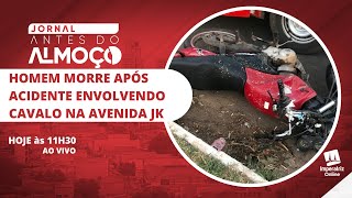 HOMEM MORRE APÓS ACIDENTE ENVOLVENDO CAVALO NA AVENIDA JK 2009 [upl. by Ursi]