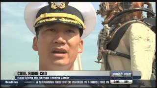 Commander Hung Cao  Change of Command [upl. by Roberta]