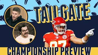 AFC amp NFC Championship Preview  EastWest Shrine Bowl Preview PFF Tailgate Podcast  PFF [upl. by Azelea]