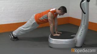 Power Plate Push Up with Close Grip [upl. by Reitman]