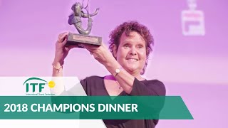 2018 Champions Dinner Highlights  International Tennis Federation [upl. by Leanna385]