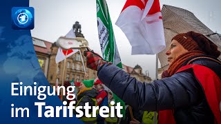 Einigung im Tarifstreit des öffentlichen Dienstes der Länder [upl. by Nitniuq]