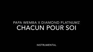 Chacun pour soi  Papa Wemba ft Diamond Platnumz Instrumental [upl. by Lednik557]