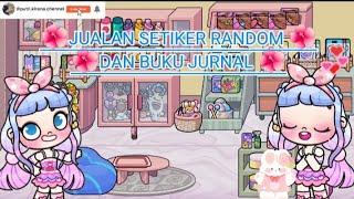 drama Avatar World 🌍 jualan stiker random dan buku jurnal bagian 3 [upl. by Sherfield255]