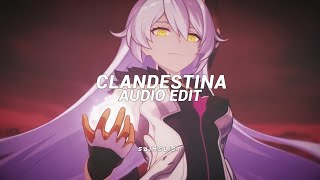 clandestina  jvstin edit audio use 🎧 [upl. by Valdemar]