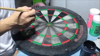 One80 Gladiator Dart Board Bouncy Dart Board repair [upl. by Onivag168]