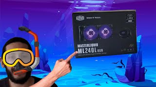 Reparando Refrigeracion liquida AIO Cooler Master Masterliquid ML240L [upl. by Wende]