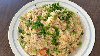 Gullah Crab Rice  How To Make Lowcountry Crab Rice  Gullah Geechee Recipe [upl. by Anaibib]