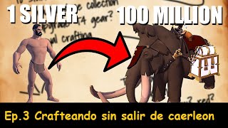 Albion Online de 0 a 100m  Ep 3  Crafteo sin salir de Caerleon  Gameplay Español [upl. by Htaras]