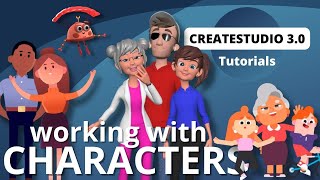 CreateStudioEverything You Need to Know About Characters Tutorial [upl. by Yran]