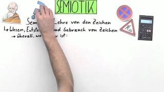 Zeichenlehre Die Semiotik  Deutsch  Sprache und Kommunikation [upl. by Koetke]