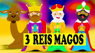 Somos Três Reis Magos Canção dos Reis  Música Infantil  Prof Idalécio [upl. by Melcher]