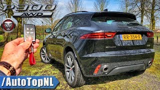 Jaguar E PACE P300 R Dynamic REVIEW POV Test Drive by AutoTopNL [upl. by Namwen]