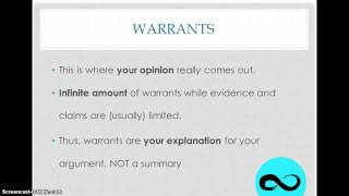 How to write a warrant [upl. by Damalus]