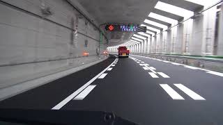 東京外環自動車道 三郷JCT ⇒ 高谷JCT 東京ディズニーリゾートまで 昼間走行 20180612 [upl. by Arsuy]