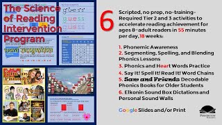 Elkonin Sound Boxes Lesson for Reading Intervention [upl. by Roi]