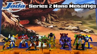 Jada Toys Transformers Nano Metalfigs Series 2 Walmart Exclusive Review [upl. by Ycnaf]