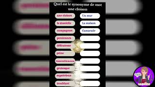 les synonyme des mots 🙌🙌 [upl. by Mortie579]