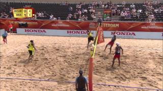 Cuba vs Brazil Full Match FIVB Beach Volleyball World Championships [upl. by Allbee]