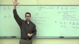 Intermediate Algebra Lecture 73 Finding LCD and Equivalent Rational Expressions [upl. by Bobbette123]