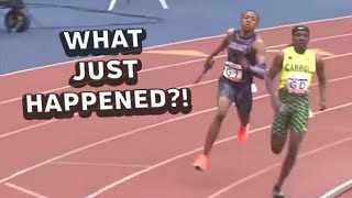 Quincy Wilson Splits 4437 For Bullis UNBELIEVABLE Comeback In 4x400m Prelims At Penn Relays 2024 [upl. by Yarak]