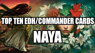 Top 10 Naya Magic the Gathering Cards [upl. by Halimak887]