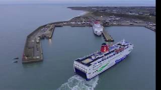 Stena Europe arrival Rosslare Harbour [upl. by Lanaj]