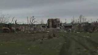 Tornado damage in Parkersburg Iowa [upl. by Grory]