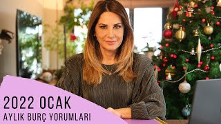 Ocak 2022 Aylık Burç Yorumları  Hande Kazanova ile Astroloji [upl. by Neelyt330]