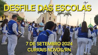 Desfile de 7 de setembro 2024 em Currais NovosRN [upl. by Bathulda]