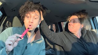 Pretending To Smoke a Vape Prank On My Mom [upl. by Starlene]