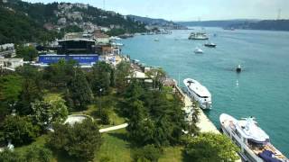 Istanbul am Bosporus  Hexacopterflug [upl. by Nelac]